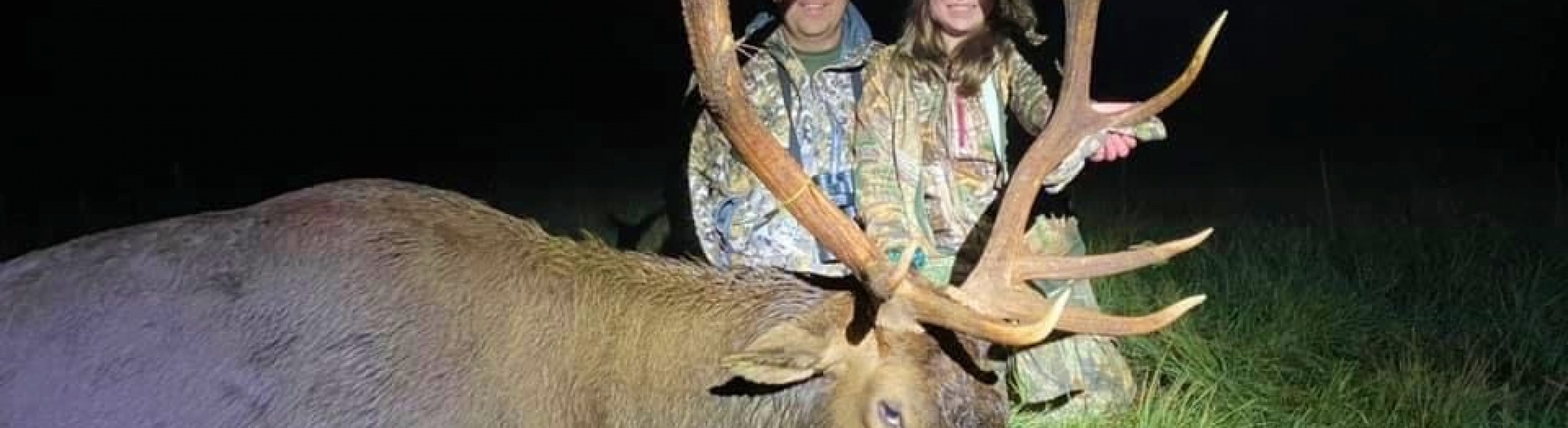 Michigan Elk A Young Huntress Benefits from Successful Conservation
